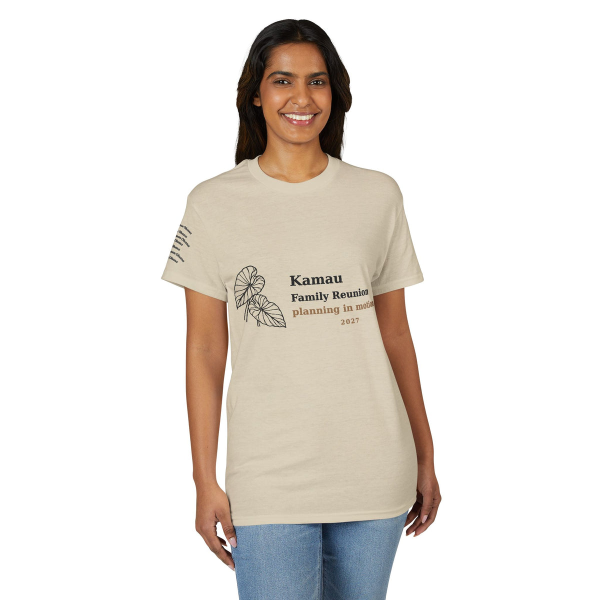 Family Reunion T-Shirt — "Kamau Family Reunion: planning in motion 2027"