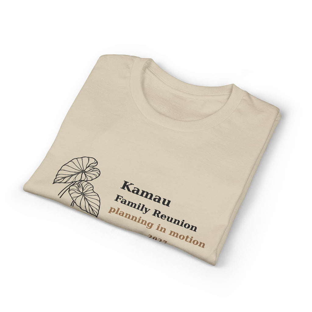Family Reunion T-Shirt — "Kamau Family Reunion: planning in motion 2027"