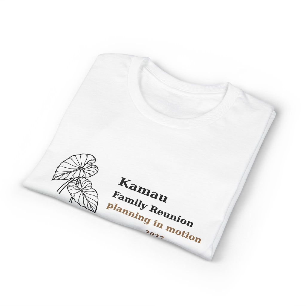 Family Reunion T-Shirt — "Kamau Family Reunion: planning in motion 2027"